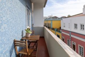 Balkón nebo terasa v ubytování Faro Guest Apartments