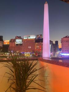 Nespecifikovaný výhled na destinaci Buenos Aires nebo výhled na město při pohledu z apartmánu