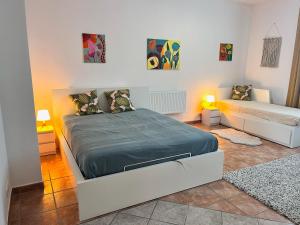 Postel nebo postele na pokoji v ubytování Apartament ORZEŁ BIAŁY