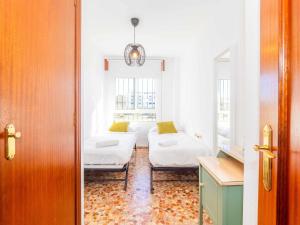 Posteľ alebo postele v izbe v ubytovaní Mshome Casa Playa