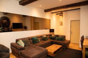 Χώρος καθιστικού στο Red light district B & B canal view