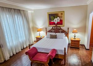 Postel nebo postele na pokoji v ubytování Hotel Euro Suite Campinas by Nacional Inn - Próximo ao Cambuí