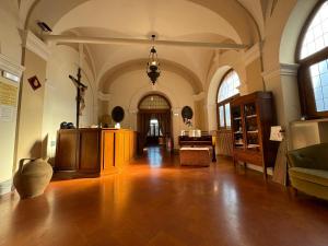 Sjónvarps- og/eða afþreyingartæki á Monastero SS. Annunziata