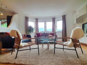 Posedenie v ubytovaní Alpenflair Suite mit Bergblick - inkl Parkplatz #8