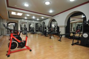 Het fitnesscentrum en/of fitnessfaciliteiten van Diwane Hotel & Spa Marrakech