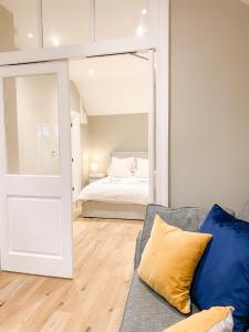Postel nebo postele na pokoji v ubytování The Annexe - KG Retreats
