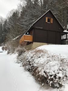 Chata Soňa during the winter