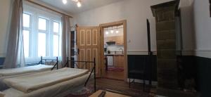 Postel nebo postele na pokoji v ubytování Altes Haus