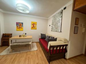 Et opholdsområde på Alto Sangro House