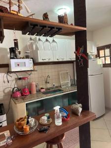 Nhà bếp/bếp nhỏ tại Casa em Búzios