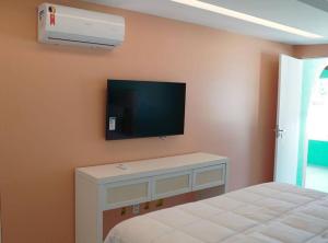 TV/trung tâm giải trí tại Casa Bela Vista Pontal dos Carneiros - por Maplace