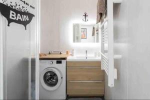 Nice 2P Vue Mer- 5min plage, Terrasse, AC, Parking