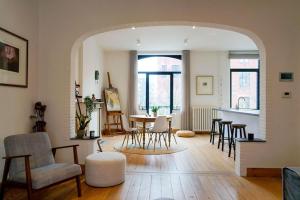 Χώρος καθιστικού στο LOFT 44 - thuis in Hasselt