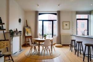Η κουζίνα ή μικρή κουζίνα στο LOFT 44 - thuis in Hasselt