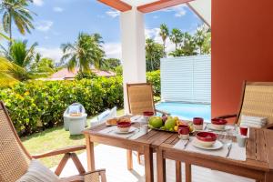 Možnosti snídaně pro hosty v ubytování Villa Physacap