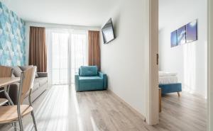 Posezení v ubytování 2-room Apartment NFT New Gudauri 452
