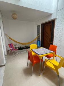Morada City Hostel的休息区