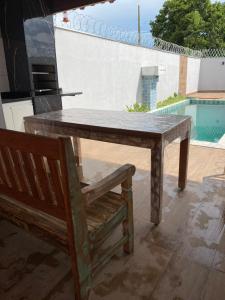 Πισίνα στο ή κοντά στο Aconchego! Sua casa com Piscina em Passos!!