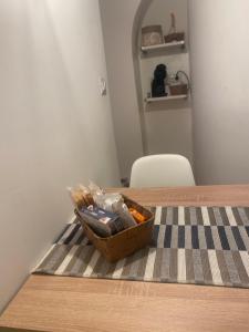 A seating area at Casa accanto teatro