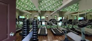 Fitness centar i/ili fitness sadržaji u objektu Hermoso departamento en condominio privado alicura