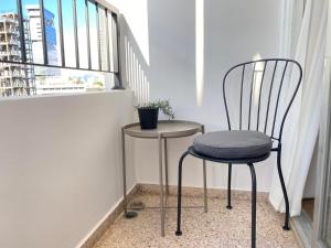 En balkon eller terrasse på Central Boutique Twenty One