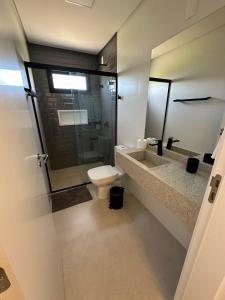 Koupelna v ubytování Vila Beach House