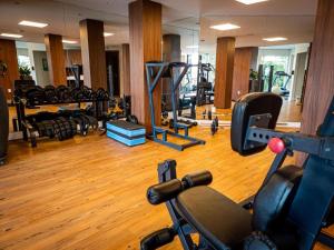 Fitness centrum a/nebo fitness zařízení v ubytování Duplex Cobertura - Coração de Gramado + 27 fotografií