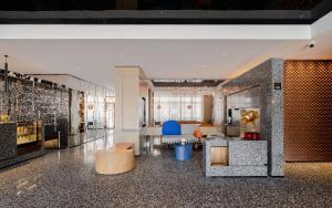 Istumisnurk majutusasutuses Paco Hotel Botanical Garden Metro Guangzhou-Free Shuttle Bus For Canton Fair