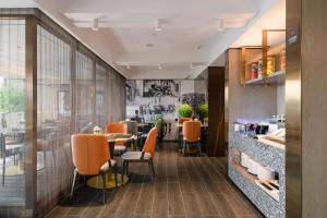 Istumisnurk majutusasutuses Paco Hotel Botanical Garden Metro Guangzhou-Free Shuttle Bus For Canton Fair