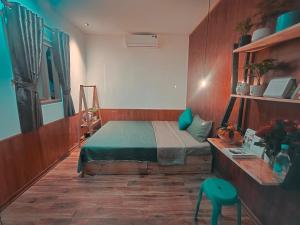 Ein Bett oder Betten in einem Zimmer der Unterkunft Banana homestay( Chuối Homestay)