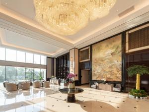 杭州滨江开元名都大酒店的休息区