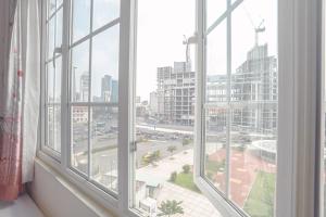 Nespecifikovaný výhled na destinaci Ho Či Minovo Město nebo výhled na město při pohledu z hotelu