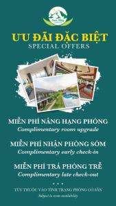 ein Flyer für die Umwandlung eines Hauptphil-Hungertherapieraums in der Unterkunft Suối Mây Phú Quốc Garden Resort - Full 24h Stay in Phu Quoc