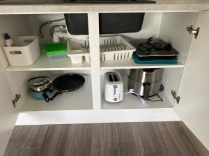 Kuchyň nebo kuchyňský kout v ubytování Rural Guest Studio + 1 fotografie