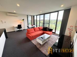 Fancy in Phillip - 2bd 2bth Apt!的休息区