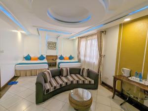 Posezení v ubytování Melili Hotel