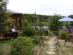 Un jardín fuera de Rio Maullin Lodge
