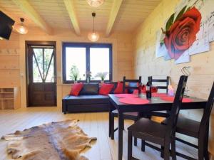 Et opholdsområde på Domki Zielone Skałki