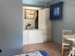 Kuchnia lub aneks kuchenny w obiekcie Hotel Villa Del Parco