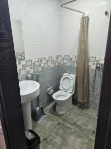 A bathroom at Casa Del Mar