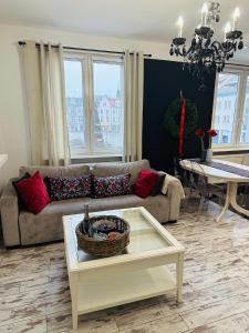 Posedenie v ubytovaní Rynek Apartament