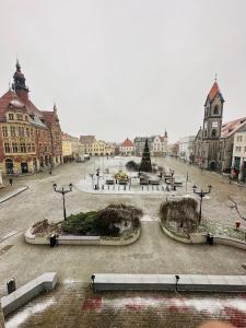 Rynek Apartament v zime