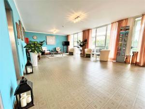 A seating area at Hotel Sara*** Cesenatico
