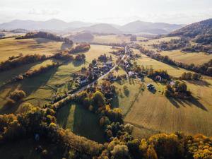 Naturlandschaft in der Nähe des Chalets