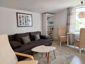 Posezení v ubytování Ferienwohnung Lotte