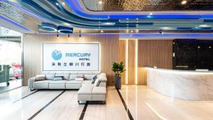 Khu vực ghế ngồi tại Mercury Hotel Taichung