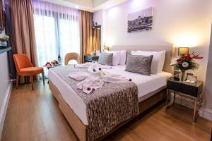 Postel nebo postele na pokoji v ubytování Antusa Design Hotel & Spa