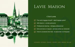 Certifikát, hodnocení, plakát nebo jiný dokument vystavený v ubytování Lavie Maison Bordeaux Bliss Studio