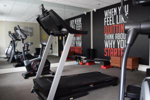 Fitnes oz. oprema za telovadbo v nastanitvi The Sandymount Hotel