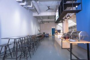 Kuchyň nebo kuchyňský kout v ubytování ARK HOTEL